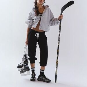 FREE PEOPLE FLUTTER CROPPED JOGGERS